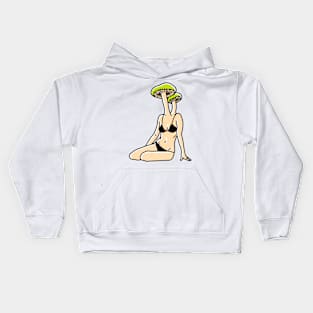 Mushroom Lady Kids Hoodie